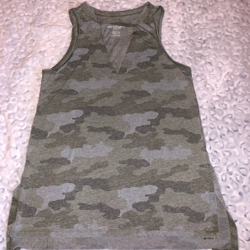American Eagle ArmyCamoPrint tank top
